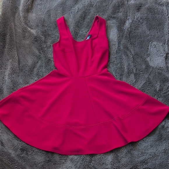Lulus Dresses & Skirts - Vibrant Pink Sleeveless Dress
